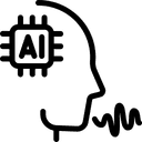 Illustration AI-powered voice generation